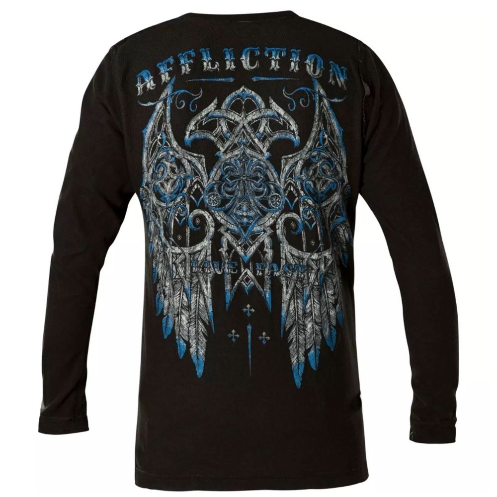 AFFLICTION Men's Thermal ROYAL IMPACT Reversible - Picture 5 of 11